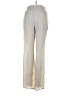BCX 100% Polyester Chevron-herringbone Silver Casual Pants Size M - photo 2