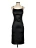 Planet Gold Solid Black Cocktail Dress Size S - photo 1
