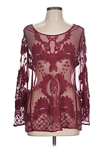 Saint Tropez West 3/4 Sleeve Blouse (view 1)