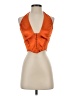 Love J Orange Sleeveless Blouse Size S - photo 1