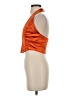 Love J Orange Sleeveless Blouse Size S - photo 5