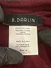 B. Darlin 100% Polyester Burgundy Cocktail Dress Size 1 - 2 - photo 7