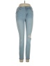 Kendall & Kylie Hearts Blue Jeans Size 3 - photo 1