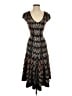 BCBGMAXAZRIA Paisley Black Cocktail Dress Size XS - photo 1