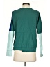 Adidas Color Block Green Long Sleeve Top Size S - photo 2
