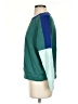 Adidas Color Block Green Long Sleeve Top Size S - photo 5