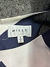 Milly Chevron-herringbone Blue Casual Dress Size 6 - photo 7