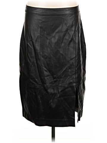 Ann Taylor Faux Leather Skirt (view 1)