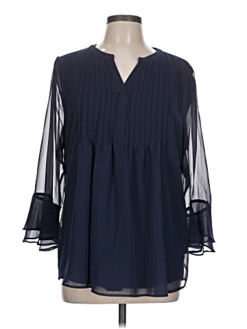 Charter Club 3/4 Sleeve Blouse (view 1)