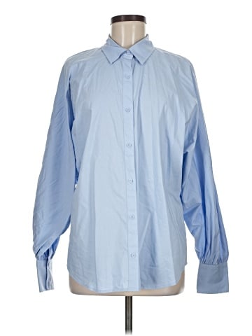 Express Long Sleeve Button-Down Shirt (view 1)