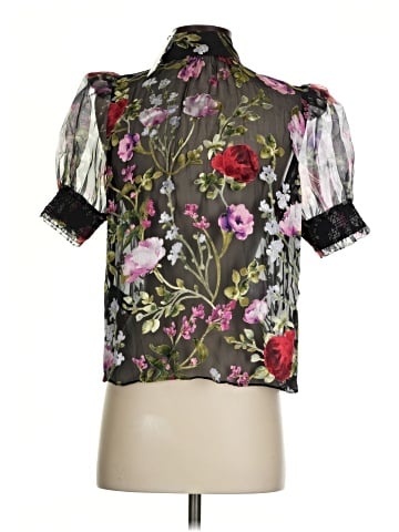 Alice + Olivia Short Sleeve Blouse (view 2)