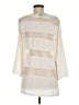 BCBGMAXAZRIA 100% Polyester Ivory Long Sleeve Blouse Size M - photo 2