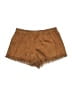 PPLA Clothing Solid Brown Shorts Size L - photo 1
