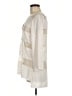 BCBGMAXAZRIA 100% Polyester Ivory Long Sleeve Blouse Size M - photo 5