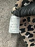 Ellos 100% Polyester Animal Print Brown Short Sleeve Blouse Size 22 - photo 8