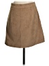 Express Jeans Solid Tan Casual Skirt Size 4 - photo 2