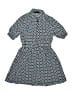 Kidpik 100% Polyester Print Blue Dress Size 7-8 - photo 1
