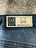 Gap Solid Blue Jeans Size 6S - photo 7