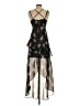 Sugar Lips Floral Black Cocktail Dress Size S - photo 2