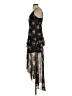 Sugar Lips Floral Black Cocktail Dress Size S - photo 5