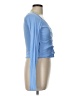 Open Edit Blue Long Sleeve Top Size L - photo 4