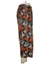Temt 100% Polyester Tropical Orange Casual Pants Size 8 - photo 4
