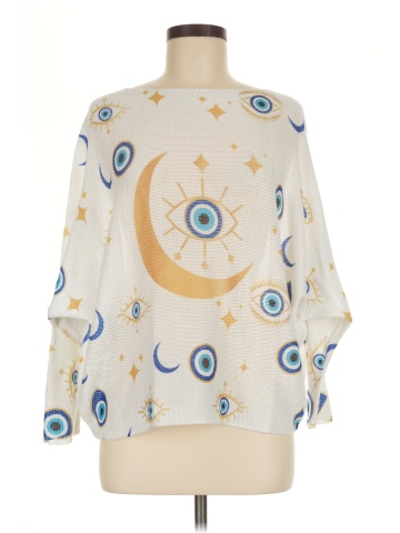 Three Hearts Pullover Sweater (view 1)