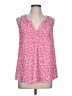 Candie's 100% Polyester Pink Sleeveless Blouse Size L - photo 1