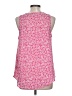 Candie's 100% Polyester Pink Sleeveless Blouse Size L - photo 2