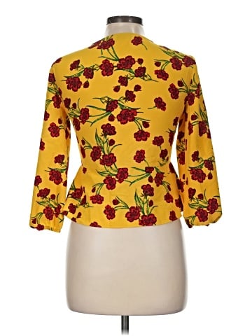 Topshop 3/4 Sleeve Blouse (view 2)