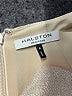 Halston Heritage 100% Polyurethane Metallic Tan Cocktail Dress Size 8 - photo 7