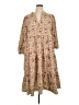 Entro 100% Polyester Tan Casual Dress Size XL - photo 1