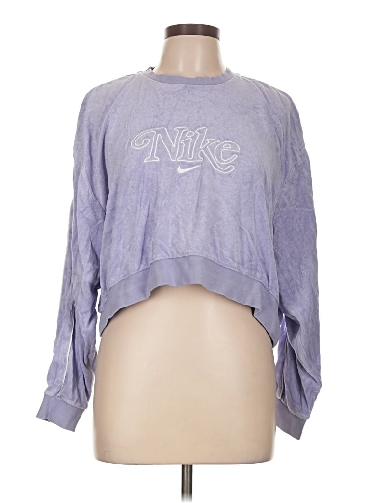 Pre-owned Nike Sweatshirt In Purple