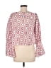 Alexis 100% Cotton Red 3/4 Sleeve Blouse Size M - photo 2
