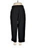 Apana Solid Black Casual Pants Size M - photo 2