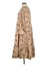 Entro 100% Polyester Tan Casual Dress Size XL - photo 5