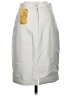Madeleine 100% Viscose Solid Silver White Formal Skirt Size EU (FR) 34 / US 2 - photo 2