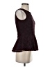 Vero Moda Burgundy Sleeveless Top Size S - photo 4
