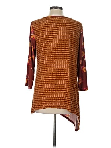 LOGO by Lori Goldstein 3/4 Sleeve Top (view 2)