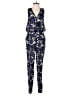 Rebecca Minkoff Graphic Blue Jumpsuit Size 0 - photo 1