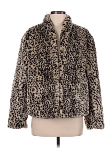Banana Republic Factory Store Faux Fur Jacket (view 1)