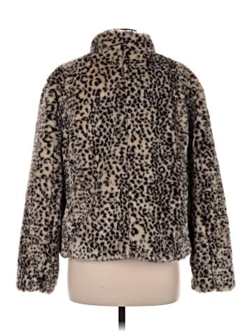Banana Republic Factory Store Faux Fur Jacket (view 2)