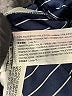 MNG 100% Polyester Stripes Blue Casual Pants Size M - photo 8