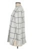Ann Taylor LOFT 100% Cotton Checkered-gingham Silver Turtleneck Sweater Size M - photo 5