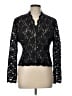 Talbots 100% Nylon Black Long Sleeve Blouse Size 12 - photo 1