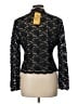 Talbots 100% Nylon Black Long Sleeve Blouse Size 12 - photo 2