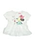Disney Ivory Short Sleeve Top Size 6-9 mo - photo 1