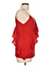 Diane von Furstenberg Red Sleeveless Blouse Size 10 - photo 4