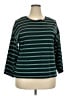 Chico's Green Long Sleeve T-Shirt Size XXL - 3X Plus - photo 1