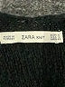 Zara 100% Cotton Black Sweater Vest Size S - photo 7